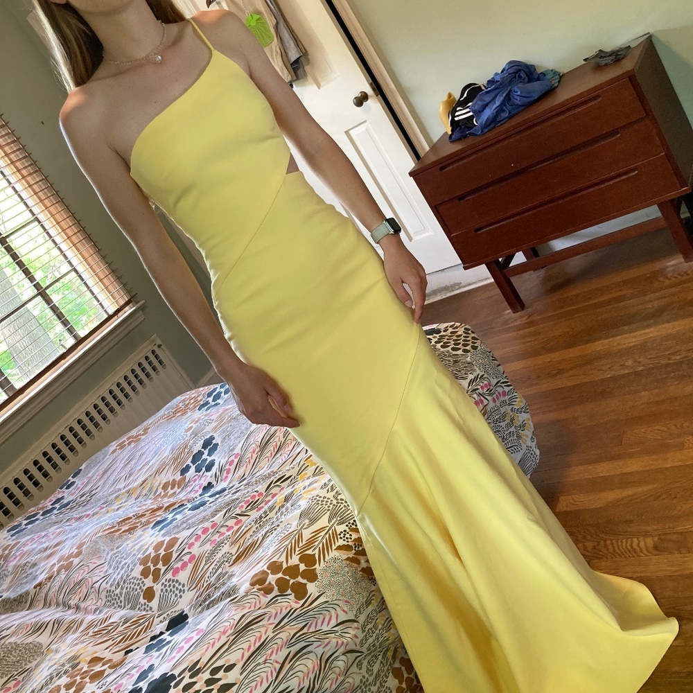 LIKELY Gown Dress 'Fina' Formal Prom One Shoulder Dress